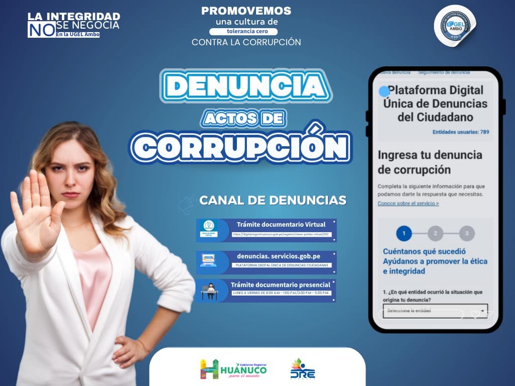 Denuncia Actos de corrupcion
